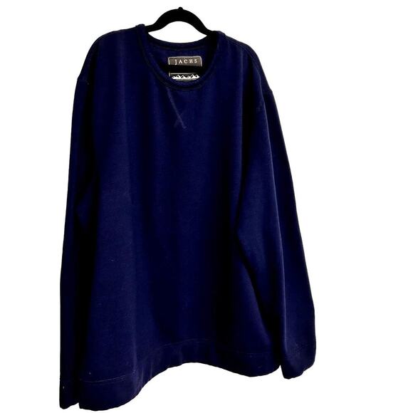 JACHS NEW YORK PREMIUM Navy Men's Cozy Fleece Sweatshirt Sz L - Picture 1 of 4